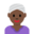 woman wearing turban, dark skin tone